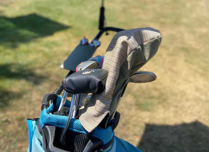 Golfschläger mit Stoffhaube von JAB